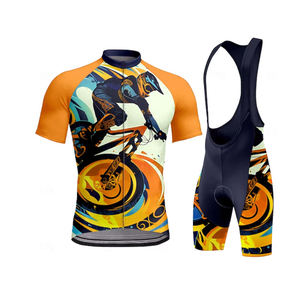 Pakistán mejor diseño de alta calidad transpirable secado rápido conjuntos de bicicleta ropa deportiva para hombres traje de ciclismo - Product Image 2