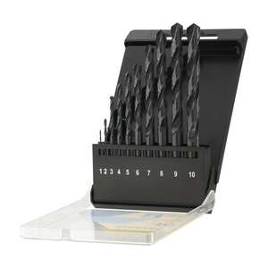 Juego de Brocas Multiusos Stanley HSS en Estuche, 10 Piezas - Product Image 1