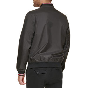 Prendas de abrigo para hombre Chaqueta de béisbol abierta de manga larga con ombligo para hombre Chaqueta de diseño personalizado con bordado de satén nuevo de invierno - Product Image 6