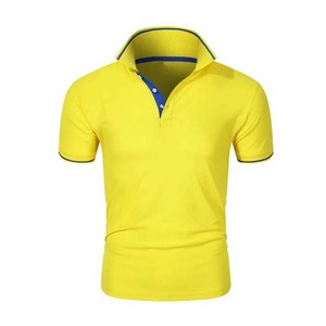 Polo d'été en coton à manches courtes, jersey respirant, décontracté de grande taille, vente en gros, meilleures ventes pour hommes - Product Image 1