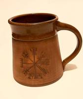 Jarra de Cerveza de Madera de Diseño Europeo Clásico con Asa para Amantes de la Cerveza, Portátil, a Prueba de Fugas y Reutilizable, Decoración Rústica para el Hogar