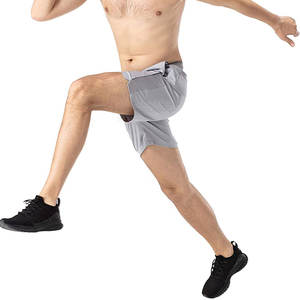 Pantalones Cortos Deportivos Elásticos Ligeros para Hombre, Hechos a Medida, con Cintura Elástica, 100% Algodón, Bolsillos con Cremallera, Ropa Deportiva - Product Image 3