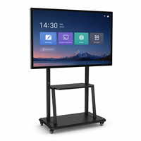 Nueva Pizarra Interactiva Capacitiva 4K de 55, 65 y 75 Pulgadas con Pantalla Táctil e Interfaz USB/DVI para Uso en Aulas y Negocios