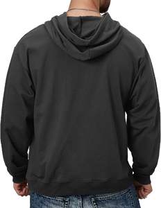 Sudadera con Capucha Casual de Invierno para Hombre, Estampado de Bandera Estadounidense, Sudadera de Manga Larga con Capucha y Cordón, Bolsillo Tipo Canguro, ODM Ecológico - Product Image 4