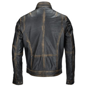 Nouveau Style décontracté porte des vestes en cuir d'hiver qualité personnalisée pour hommes 2025 Top Design hommes vestes en cuir - Product Image 6