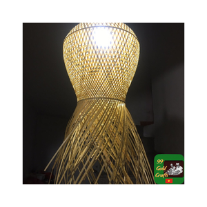 โคมไฟไม้ไผ่แบบแขวนมีเอกลักษณ์ไฟตกแต่งตามสั่งสำหรับบ้านร้านอาหารและบรรยากาศของรีสอร์ทที่เป็นมิตรต่อสิ่งแวดล้อม - Product Image 2