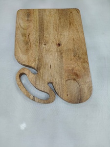Tabla de cortar de madera natural para cocina, para cortar verduras, frutas y carne, duradera, ecológica, segura, con acabado liso. - Product Image 3