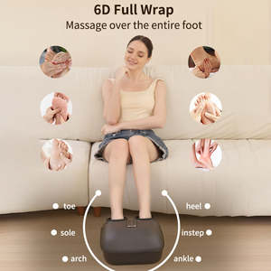 Alat Pijat Kaki dengan Kompresi Kantung Udara dan Terapi Panas untuk Relaksasi dan Penghilang Stres untuk Penggunaan di Rumah dan Kantor Tersedia OEM - Product Image 4