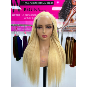 Perruques de cheveux humains à fermeture droite perruques vietnamiennes sans colle Full Lace Front pour femmes perruques brutes cheveux humains Lace Front - Product Image 6