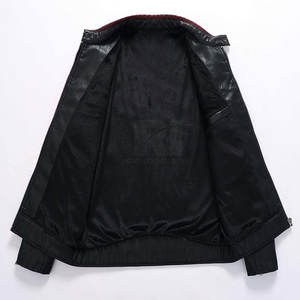 Chaqueta de moto de tamaño personalizado precio barato de alta calidad servicio OEM chaqueta de moto de cuero genuino MOQ bajo - Product Image 3