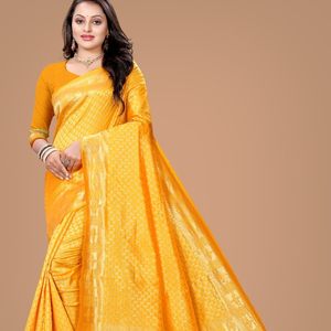 ÚLTIMO DISEÑADOR RICH PALLU Y JACQUARD TRABAJO SAREE PARA MUJER - Product Image 1