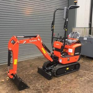 Miniexcavadora Kubota U27 4, excavadora hidráulica compacta, excavadora pequeña sobre orugas para trabajos de construcción y paisajismo - Product Image 5