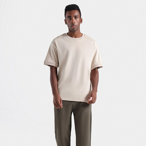 T-shirt en gros sérigraphie col rond t-shirt 100% coton fabricant T-shirts décontractés pour hommes - Product Image 1