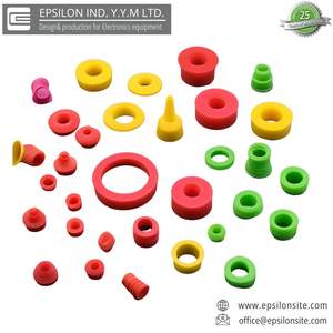 Entretoises en caoutchouc et silicone de taille personnalisée en forme de couleur OEM ODM services de traitement de coupe de moulage de moule de joint industriel - Product Image 3