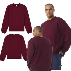 Sweat-shirt unisexe à col rond BELLA + CANVAS, impression numérique, écologique, imperméable, lourd, hiver, 100% coton - Product Image 1