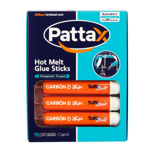 Barras de Pegamento Termofusible Pattex PMHHS 20g Transparentes, Paquete de 10 - Product Image 2