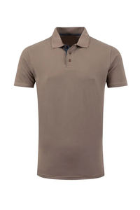 Polos de hombre de alta calidad con logotipo bordado personalizado, ropa deportiva informal, Polos con patrón sólido, Top de lona de algodón para el hogar - Product Image 6