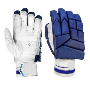 Guantes de bateo de cricket de cuero de alta calidad para hombres Protección y comodidad de grado profesional - Product Image 4