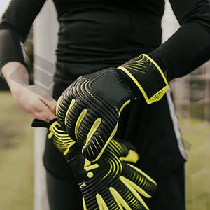 Gants de Football respirants et durables de haute qualité, gants de gardien de but, gants de réception de Football à impression professionnelle - Product Image 3