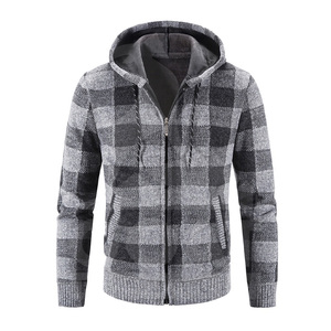 Vestes pour hommes de haute qualité personnalisées par l'usine directe, boutons en corne, devant uni, 100% polaire, 360g, surdimensionnées, hiver, style urbain - Product Image 1
