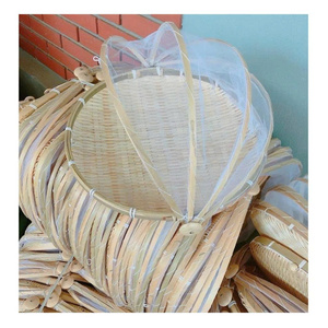 Multi Functional Bamboo <b>Basket</b> for Living Room <b>Table</b> Display Bathroom Organizing And Retail Staging - Product Image 3