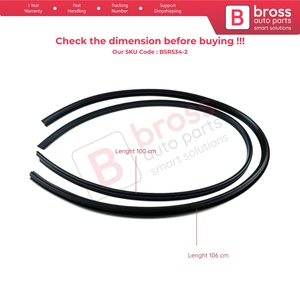 BSR534-2ชุดปะเก็นซีลยางซันรูฟสำหรับ W114 W115 W108 W109 W123 S123 C123 W201 W126 W116 C126 W110 W112 W111 - Product Image 6