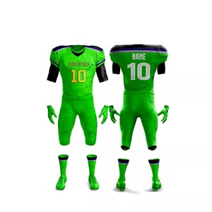Ensemble de maillots de football américain USA Ensemble d'entraînement sublimé pour jeunes, collège, équipe, vente en gros sur mesure - Product Image 2