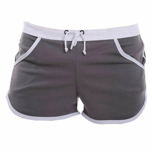 Nuevos pantalones cortos deportivos para hombre, correr rápido y lento, transpirable, malla de secado rápido, impermeable, antiarrugas, gimnasio, Fitness, Color sólido, poliéster, informal - Product Image 3