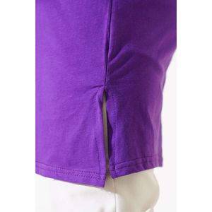 Tunique basique à manches longues pour femmes de couleur violette - Product Image 3