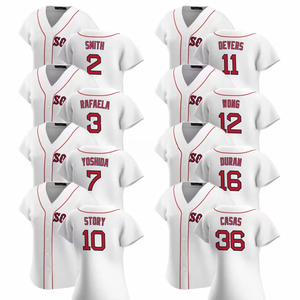 Camisetas de Béisbol del Boston Home Jersey 2025, Transpirables, Tallas Grandes, Personalizadas, Bordadas con Logos - Product Image 1