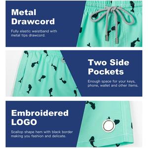Prix d'usine Short de sport décontracté pour hommes Nouveau design Maillot de bain de plage Planche de surf Meilleure qualité Sublimation Porte Motif Décoration - Product Image 4