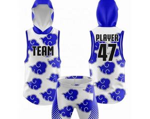 Uniformes de football drapeau américain respirants conçus sur mesure 7V7 7on7 Ensembles de maillots pour garçons Vêtements de football grande taille - Product Image 1