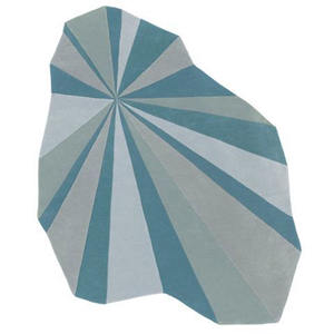 Tapis en laine fait main, moderne, abstrait, touffeté à la main, à poils longs, antidérapant, adapté aux animaux domestiques, beige, brun, gris, pour la maison, tapis contemporain - Product Image 5