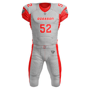 Dernier modèle d'uniforme de football américain Taille XL Maillot de rugby tactile Ensemble élégant avec impression intégrale pour équipe sportive - Product Image 3