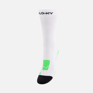 Floky Calza <b>Run</b> Up Medium Fluorescent Green/White L-XL 44-47 Sports <b>Socks</b> - Product Image 1