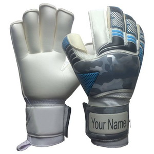 Gants de gardien de but de football professionnels, doigts entiers, latex, imperméables, respirants, sangle de poignet réglable, légers, adultes, jeunes - Product Image 2