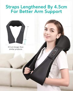 <span class=keywords><strong>Ceinture</strong></span> de massage Shiatsu à infrarouge rechargeable pour le cou et les épaules <span class=keywords><strong>Ceinture</strong></span> de massage Shitasu électrique à pétrissage 3D pour le corps - Product Image 4