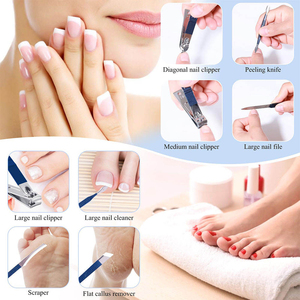 Wholesale Child-Sized Stainless Steel <b>Manicure</b> Pedicure Gift Set with Portable Classic Style ARISTON INTERNATIONAL <b>Kit</b> - Product Image 4