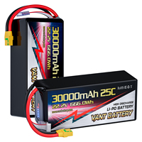 Batterie de drone FPV VANT 22,2V 10000mAh 12000mAh 16000mAh 22000mAh 28000mAh 6S 8S Lipo, batterie au lithium polymère pour UAV agricole