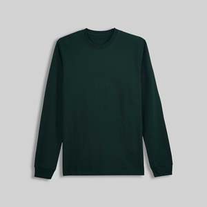 Camiseta Oversize de Manga Larga 1011, 240gsm-300gsm, Sólida, Comprimida, Impresa con DTG - Product Image 1