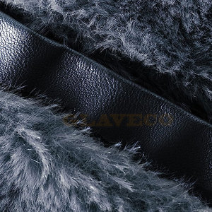 Veste en cuir d'hiver pour homme sur mesure en gros, col montant, logo frontal, capuche, imperméable, coupe-vent, respirante, écologique - Product Image 6
