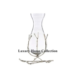 Stylish Ready to Ship Crystal Glass Flower Vase <b>Tree</b> Branch Shape Stand and Holder Vase and Pot Multi Color <b>Tabletop</b> Supplies - Product Image 1