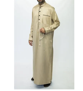 Al Daffah Thobes Jubbah Ramadan Gift Eid Men Thobe Dubai Style Gents Male Long Dress Outdoor Thobes - Product Image 2