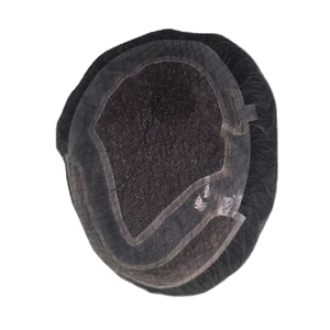 Peluca de Cabello Humano Virgen Remy Indio, Tupé con Ondas Naturales, Trama Única para Prótesis Capilares de Encaje - Product Image 2