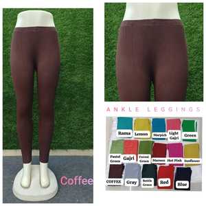 Heavy Cotton <b>Ankle</b> <b>Length</b> <b>Leggings</b>, Women's Fashion <b>Leggings</b> (free Size) Digital Printing Woven High Waist Formal 3D Pattern - Product Image 6