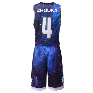 Meilleure qualité sur mesure uniforme de basket-ball nouveau Design 100% Polyester haute qualité imprimé grande taille Option disponible respirant - Product Image 3