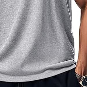 Haute qualité hommes débardeur décontracté Fitness Logo nouvelle tendance séchage rapide respirant haut tricoté grande taille fabriqué par robe de sport - Product Image 3