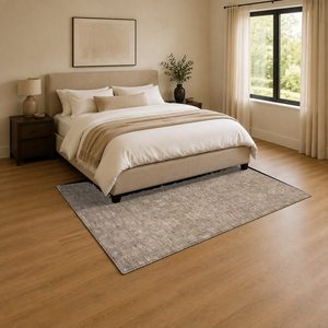 Tapis RUGS DEPOT LXDP-0603 en gros, couleur terre cuite dorée, style oriental traditionnel, imprimé numériquement, lavable en machine, en chenille, antidérapant - Product Image 3
