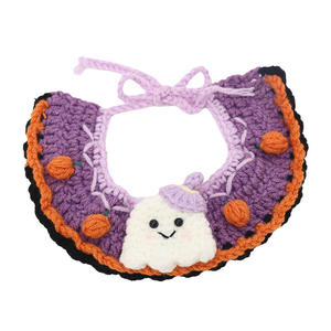 Ropa de Halloween para Gatos, Accesorios Tejidos para Mascotas de Otoño e Invierno, Sombrero para Gato, Diadema, Bufanda - Product Image 2