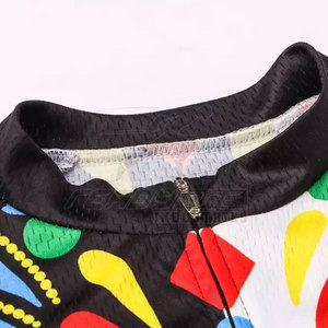 Maillot de cyclisme coupe classique avec ceinture en silicone et poches à accès rapide Kit VTT tout-terrain avec tissu résistant aux chocs - Product Image 5